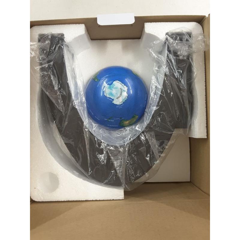 Magnetic Levitation Floating World Map Globe With C Shape Base