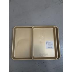 Gold Baking Sheets, Set of 3 - Nordic Ware