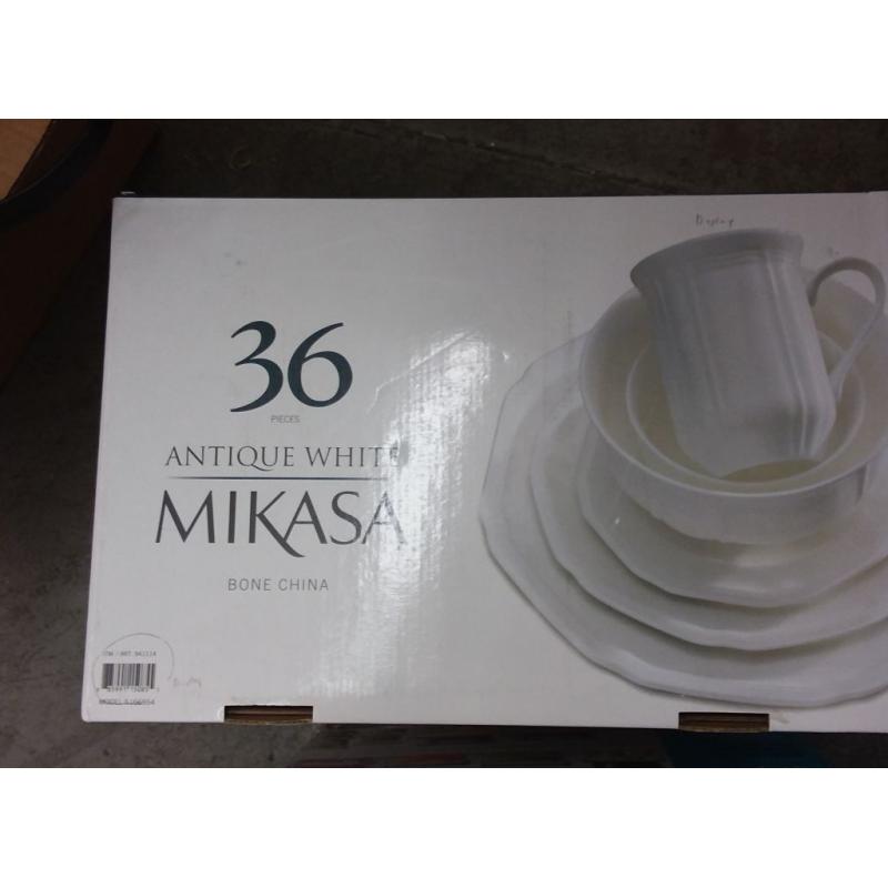 Mikasa 36 Piece Antique White Bone China