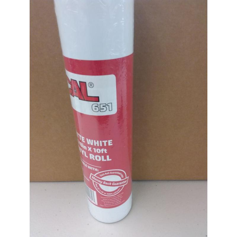 Oracal 651 Matte White Vinyl