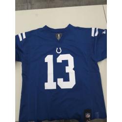 Hilton Indianapolis Colts NFL Youth 14/16 Blue Home Mid-Tier Jersey (large)