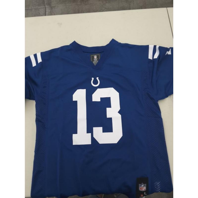 Hilton Indianapolis Colts NFL Youth 14/16 Blue Home Mid-Tier Jersey (large)