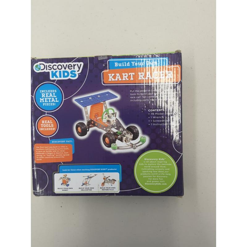 Discovery Kids Build Your Own Kart Racer Kit