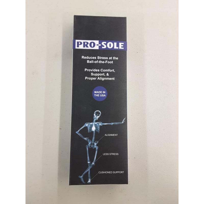 Orthotic Inserts - Fits Size 14-14.5 in Women's and 12-12.5 in Men's - Pro-Sole