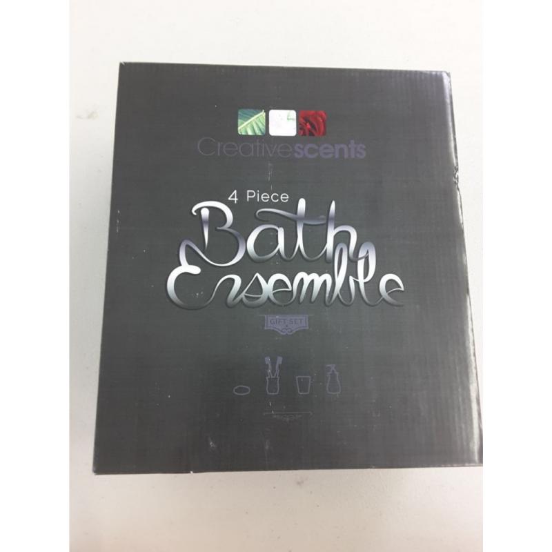 Bath Ensemble 4 Piece Bathroom Set