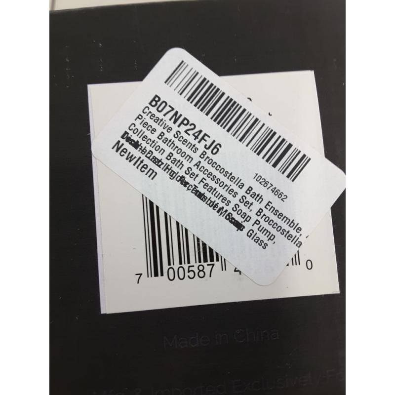 Bath Ensemble 4 Piece Bathroom Set