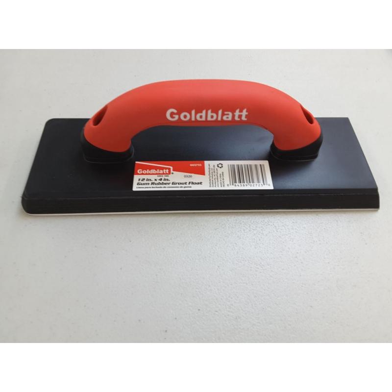 Goldblatt 12 Gum Rubber Float with Soft Handle