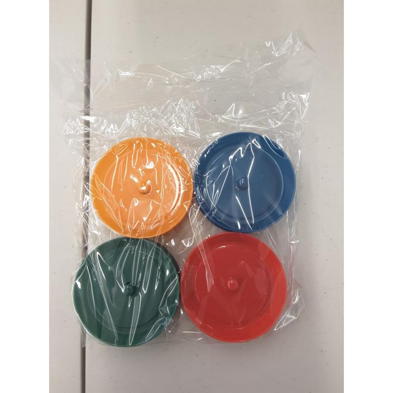 Pearly Card Holders - 4 Piece Round