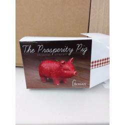 Ceramic Hanging Tree Ornament - Prosperity Pig