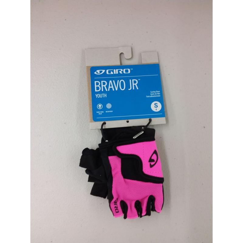 Giro Bravo Jr Youth Road Cycling Gloves, Small