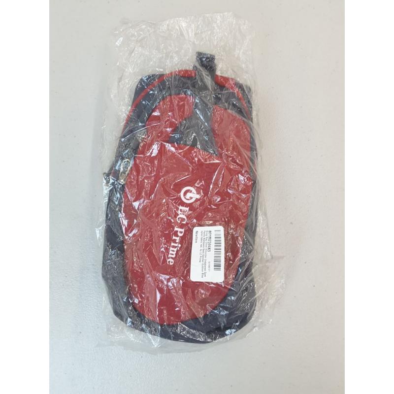 Sling Bag Bag Chest Shoulder Unbalance Gym Fanny Backpack Sack Satchel Outdoor Bike nylon fabric red, by LC Prime