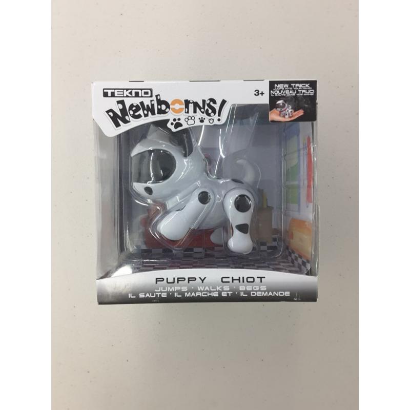 Tekno Newborns Pet Dog Toy Robotic Puppy Interactive Dog that Jumps, Walks and Begs. Brand: Tekno Newborns