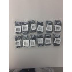 Cosmas Flat Black Door Hinge 4 Inch X 4 Inch With 5/8 Inch Radius Corners