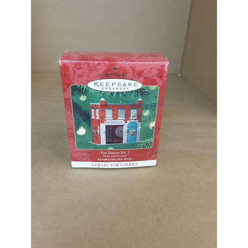 Hallmark Fire Station Ornament