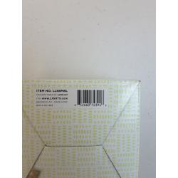 Glass Solar Brick With Led Lights - Path & Garden Accent Lighting, 4” X 4” Square