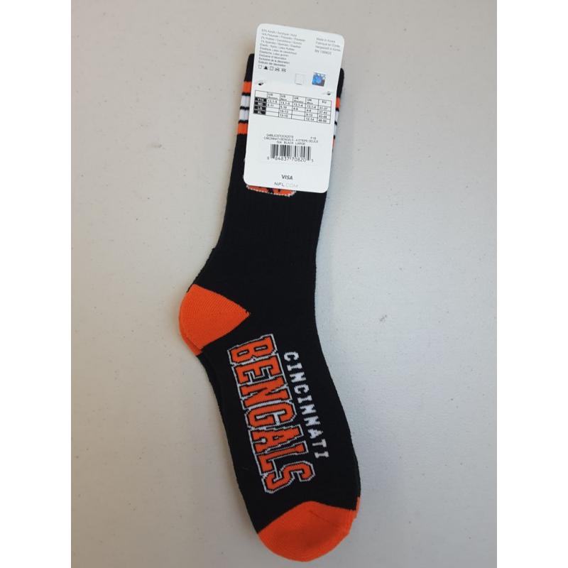Nfl Cincinnati Bengals Socks Size Large