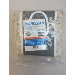 JINCLEAN 2 Pack of 24 Cotton Refills for Industrial Class Floor Dust Mop