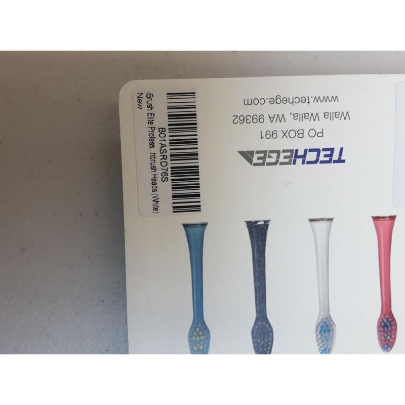 Ibrush Elite Professional Sonic Toothbrush Heads (white)