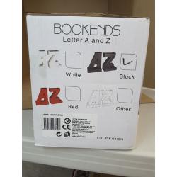 Bookends Letter A and Z
