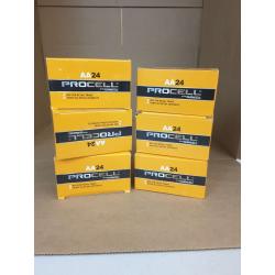 AA Duracell Procell Alkaline Batteries BOX OF 144 PC1500 PC-1500