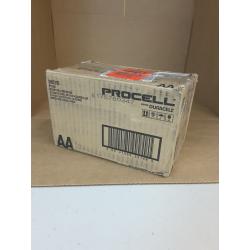 AA Duracell Procell Alkaline Batteries BOX OF 144 PC1500 PC-1500