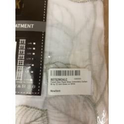 Topick French Door Sheer Curtains 55 By 72