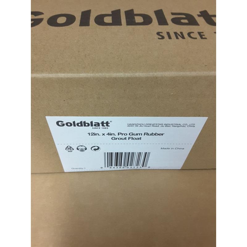 Goldblatt 12 Gum Rubber Float With Soft Handle