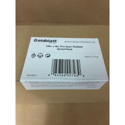 Goldblatt 12 Gum Rubber Float With Soft Handle