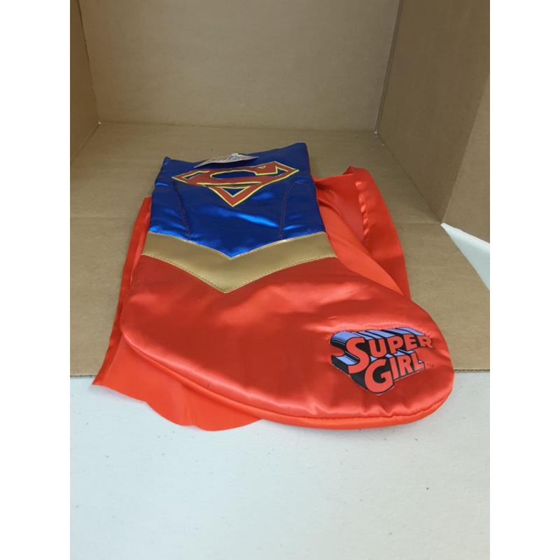 Supergirl Shield with Cape Christmas Stocking