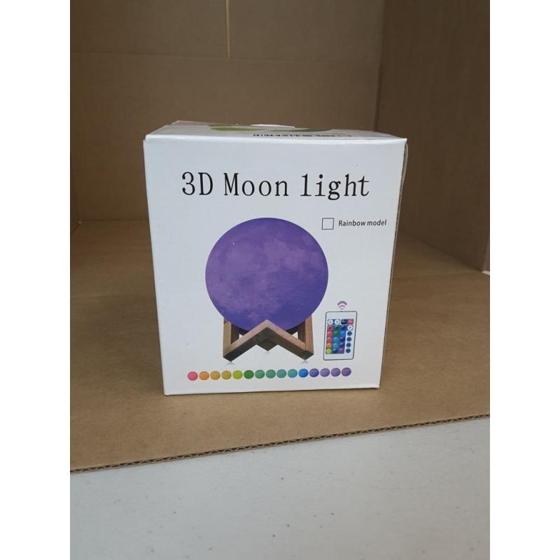 3D Space Moon Light