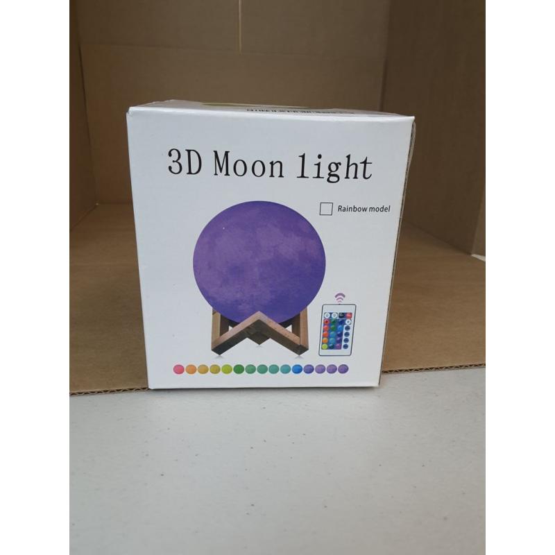 3D Space Moon Light