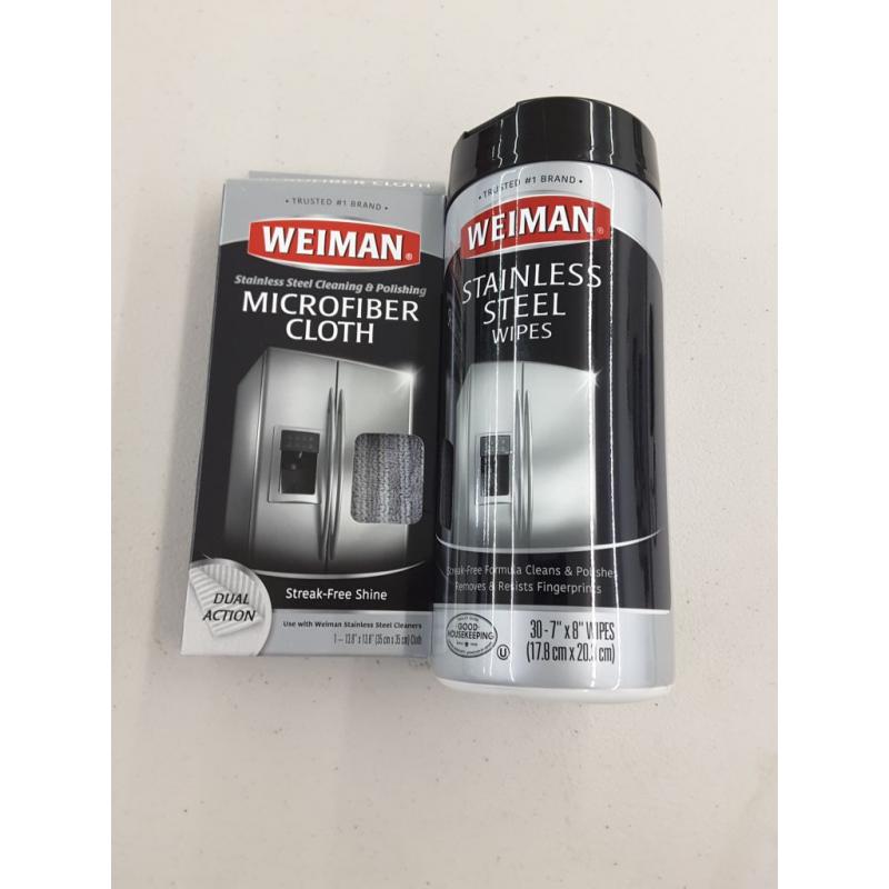 Weiman Stainless Steel Cleaning Wipes