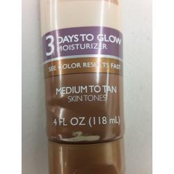 Jergens Natural Glow 3 Days to Glow Moisturizer