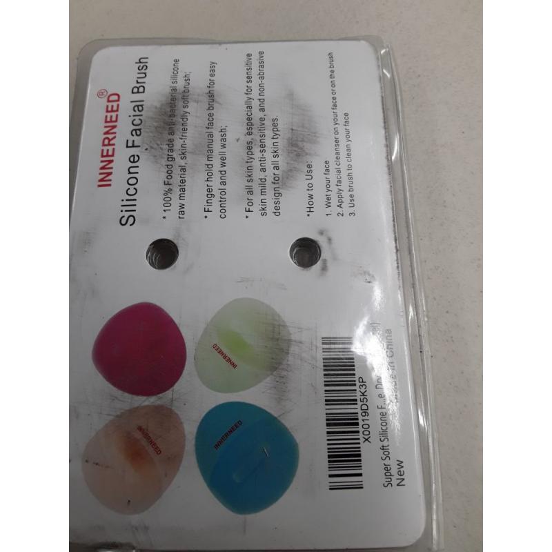 Super Soft Silicone Face Cleanser and Massager Brush