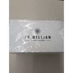 JR William Modern Luxury Hand-Crafted Clear and Colored Acrylic Stackable Box