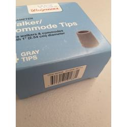 Walgreens Walker/Commode Tips