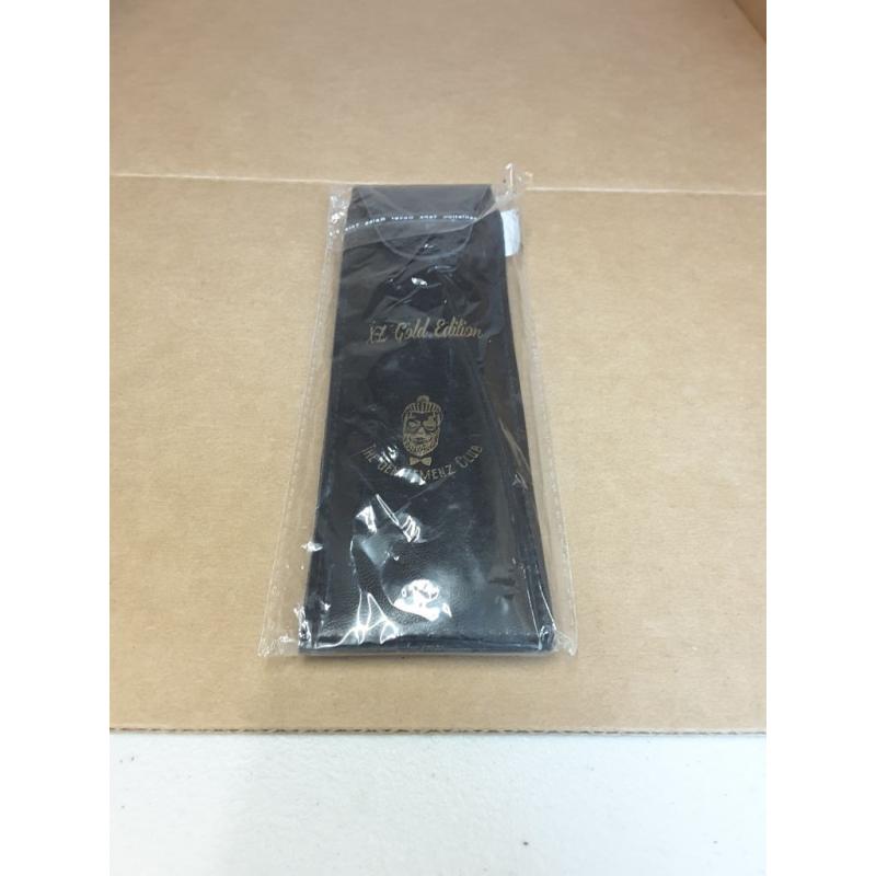 Gold Metallic Professional Barber Straight Edge Razor