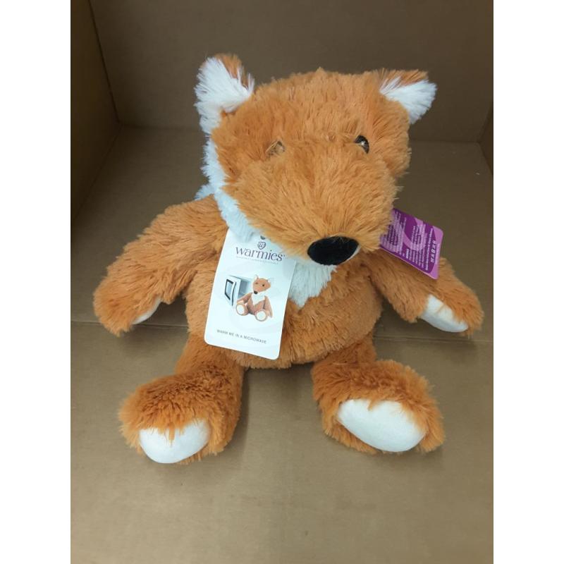 Fox - Warmies Cozy Plush Heatable Lavender Scented Stuffed Animal