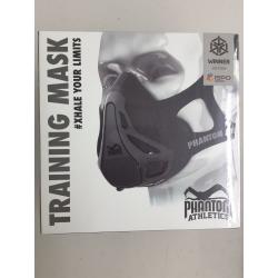 Athletics Training Mask, Size Medium, Black - Phantom