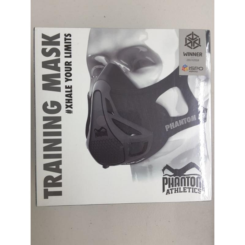 Athletics Training Mask, Size Medium, Black - Phantom
