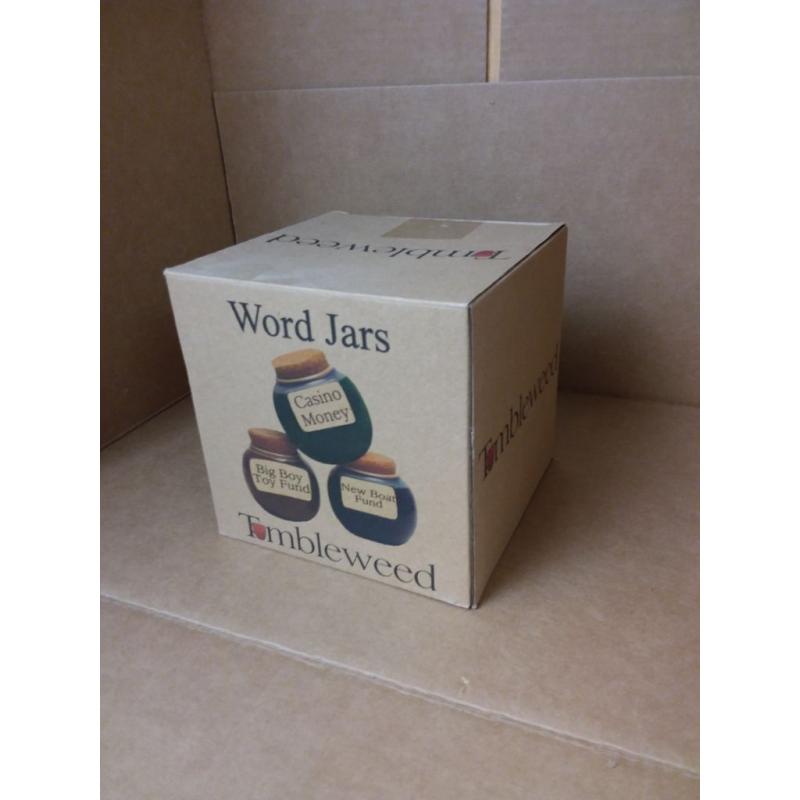 Tumbleweed Word Jar