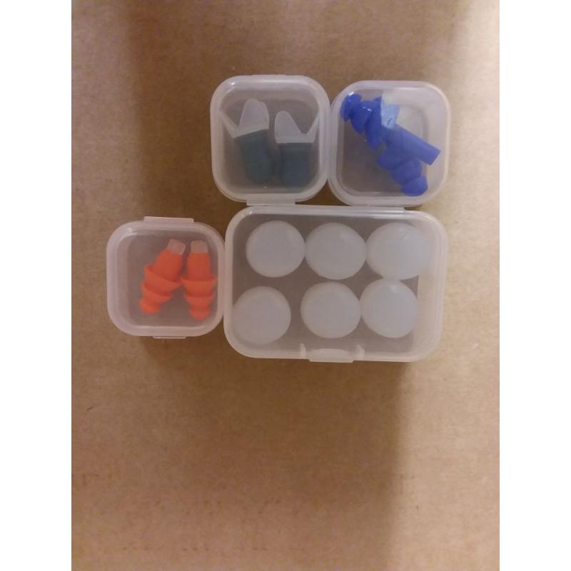 EarJoy Ear Plugs Noise Reduction, Silicone Base
