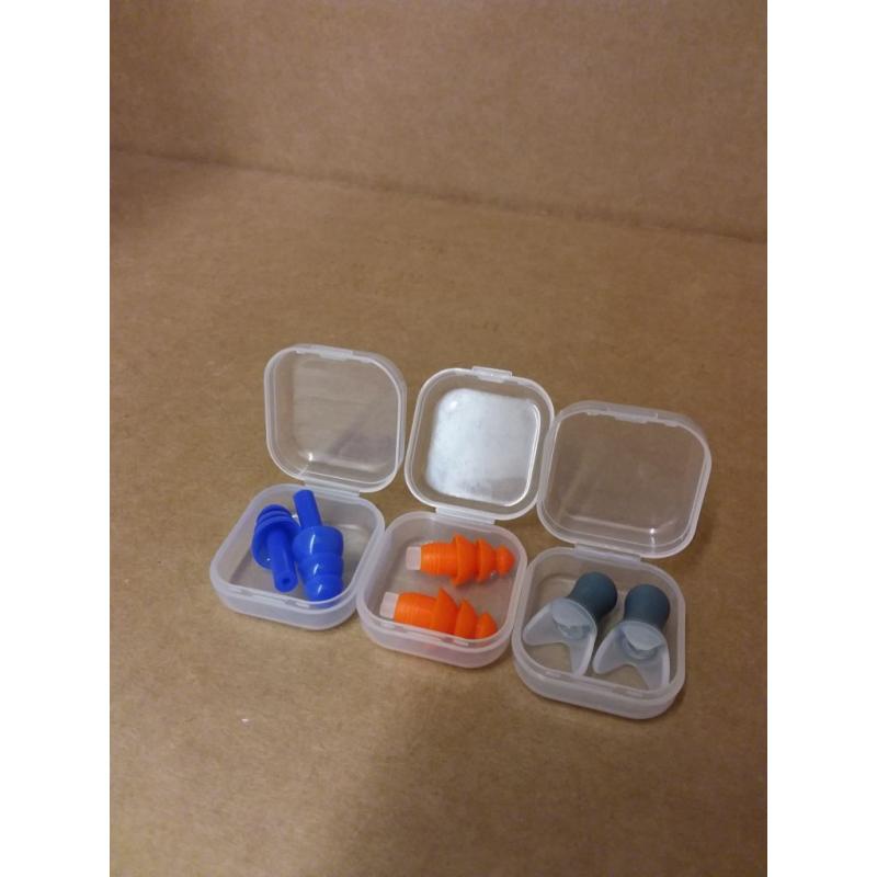 EarJoy Ear Plugs Noise Reduction, Silicone Base