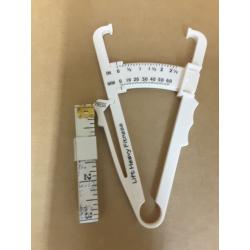Body Fat Measuring Caliper Combo Set