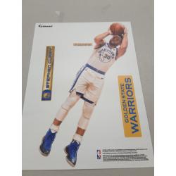 Fathead Stephen Curry Mini Graphic Golden State Warriors 12 Inch