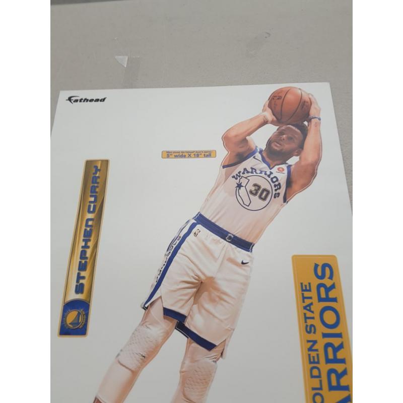 Fathead Stephen Curry Mini Graphic Golden State Warriors 12 Inch