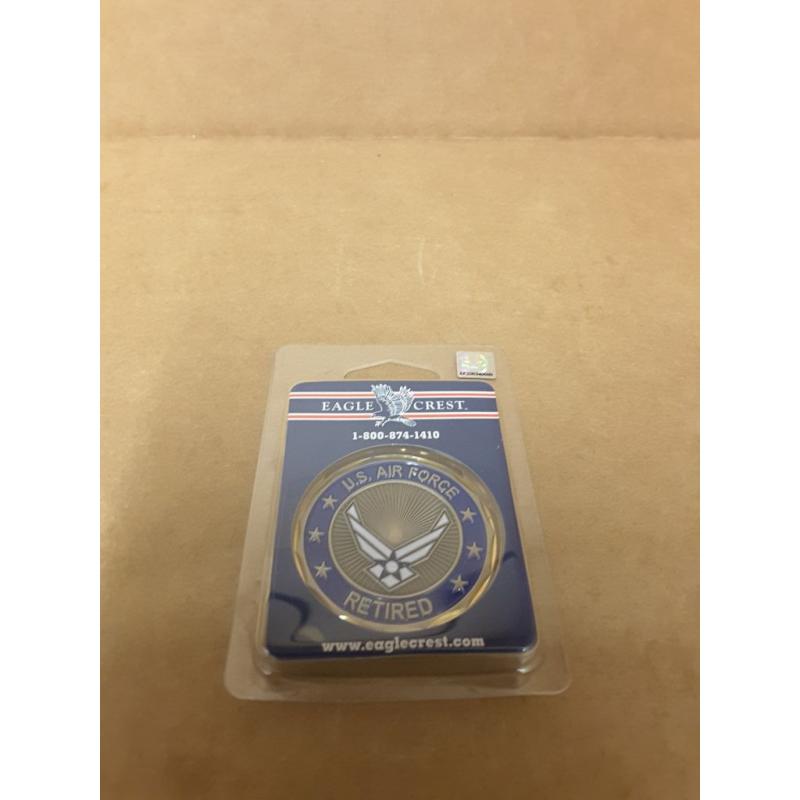 Eagle Crest U.s Air Force Retired Coin