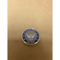 Eagle Crest U.s Air Force Retired Coin