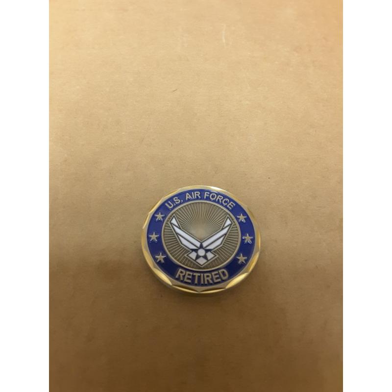 Eagle Crest U.s Air Force Retired Coin