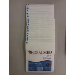 Dealmed Sterile Bordered Gauze Island Dressings